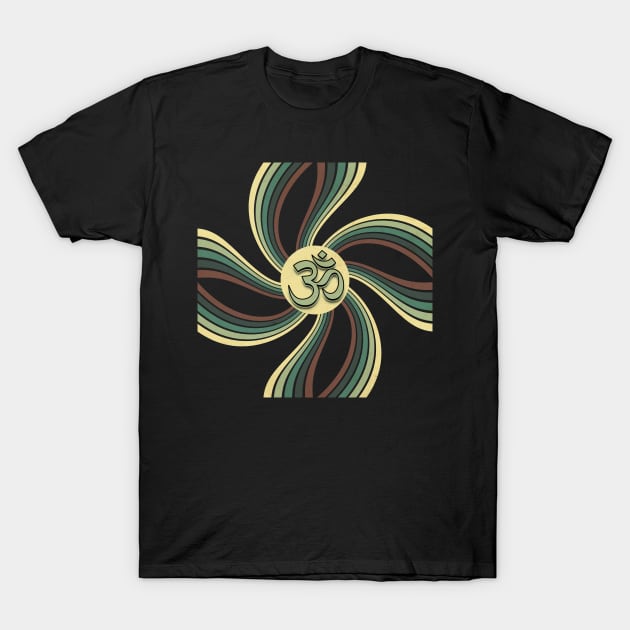 Vortex Om T-Shirt by CTShirts